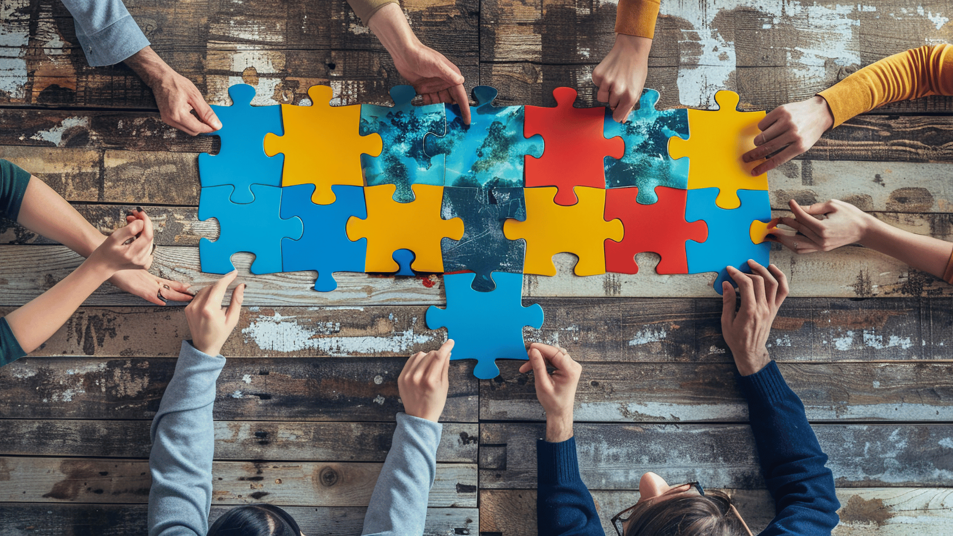 Image of people collaborating