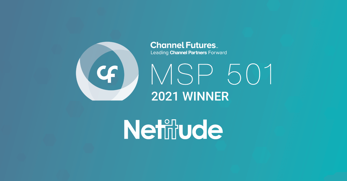 Netitude ranks in MSP 501 list